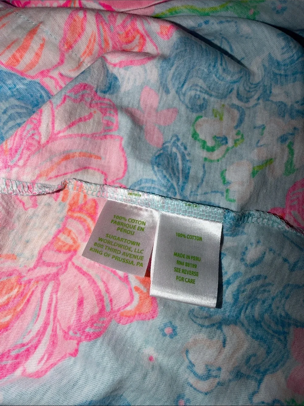 Lilly Pulitzer colorful floral